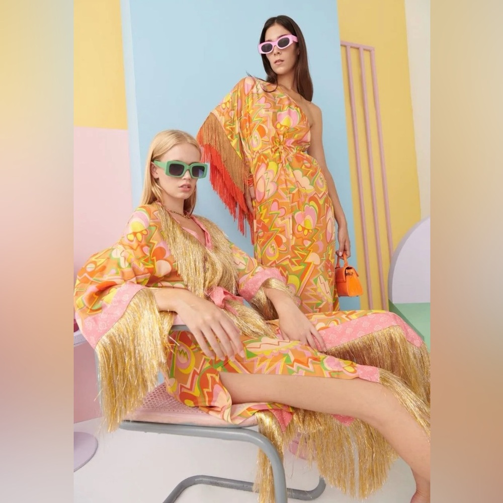 💕sold💕Celia B ZARYA kimono DRESS - Picture 2 of 6